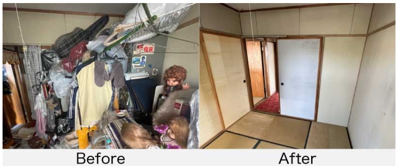 Before After