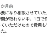 お客様からのサービスについての評価と感想