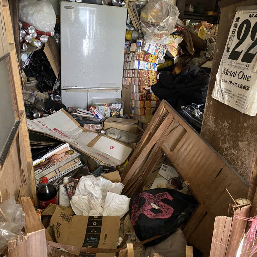 小樽市での作業の様子